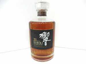 ☆SUNTORY WHISKY HIBIKI 響 21年 サントリーウイスキー 700ml 43% 箱無 未開栓 古酒 ジャパニーズウイスキー☆