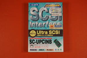 中古 PCI Ultra SCSI カード IODATA SC-UPCINB 箱・マニュアル有り 動作未確認 現状渡し ジャンク扱いにて　O-010 