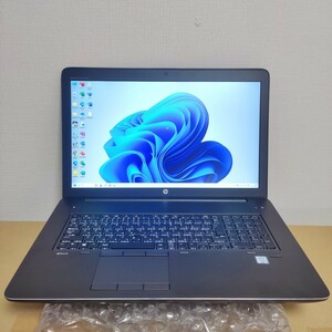 i7 6700HQ超 XEON v5/32GBメモリー/gtx980M 同等 quadro/workstation mobile HP/office2021,win11/SSD nvme/17インチ大画面