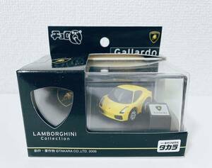 0F TAKARA タカラ トミー LAMBORGHINI ランボルギーニ Gallardo ガヤルド 黄色 チョロQ 外車 シリーズ イタリア 未開封 スーパーカー 0304