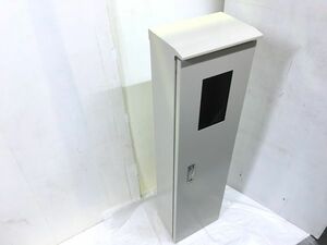 ◆引取推奨(大阪)◆NiTO 日東工業 キャビネット 配電用品 型番 不明 (引込計器/防塵/防水形/外形約寸W305xH1130xD220mm/約18kg) 現状品