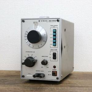 通電OK TRIO/トリオ CR オシレーター AG-203 装置/システム/電子回路/発振回路 低周波発信器 動作未確認/現状品 『ZU927+』