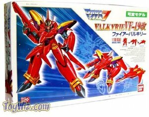 【中古】 BANDAI バンダイ 1/100 VF-19改 ファイアーバルキリー マクロス7 No.1