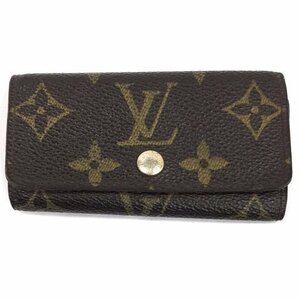 送料360円 1円 ルイヴィトン ミュルティクレ4 M62631 モノグラム 4連キーケース LOUIS VUITTON 同梱NG