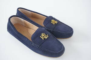 RALPH LAUREN*EUR37/UK3.5/23.5cm相当*ドライビングシューズ/ローファー/スリッポン/革靴*RLL金具* 