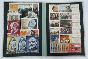 ソ連切手 31枚 1965～1970 CCCP ロシア 未使用 カバー付属 外国切手