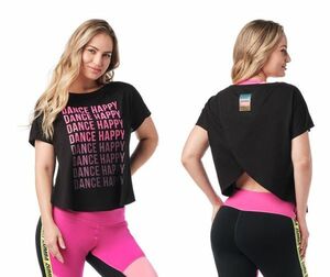 【新品】Zumba　ズンバウェア　Tシャツ　Ｓサイズ　Z1T02618