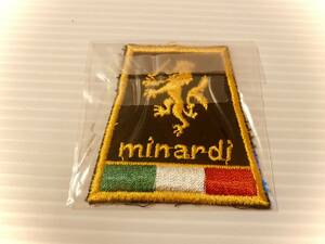 新品未開封品　ミナルディ　ワッペン　F1　ビンテージ　minardi　レア