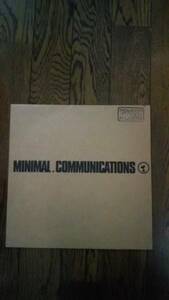 レア LP レコード MINIMAL . COMMUNICATIONS ミニマル コミュニケーションズ