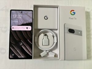 ＧｏｏｇｌｅＰｉｘｅｌ　７a　新品未使用　○：ネットワーク利用制限の対象外