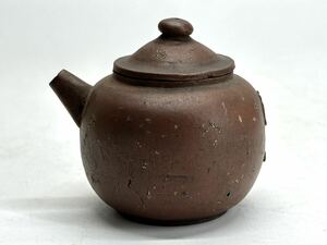 中国 古玩 朱泥 急須 梨手 宝瓶 煎茶器 煎茶道具