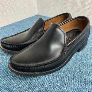 【美品】SHETLAND FOX コブラヴァンプ シェットランドフォックス REGAL リーガル ローファー トラッド 6 1/2 ビジネスシューズ 革靴 