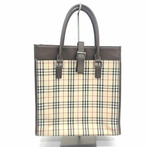 BURBERRY　バーバリー　ノバチェック　トートバッグ【CDAZ7012】