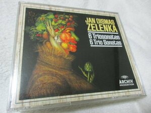 ゼレンカ：6つのトリオ・ソナタ集【２枚組CD】ホリガー（オーボエ）、ブルグ（オーボエ）、ガヴリロフ（ヴァイオリン）、(ファゴット)他