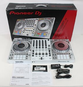 □現状品□ Pioneer DDJ-1000SRT-W Serato DJ Pro専用 4chパフォーマンス DJコントローラー パイオニア (2745892）