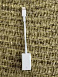 Apple Lightning - USBカメラアダプタ