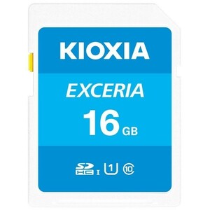 送料無料 KIOXIA (旧東芝) SDカード SDHC 16GB 16ギガ CLASS10 UHS-I 過渡期につき柄変更あり