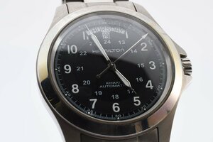 稼働品 ハミルトン ラウンド 裏スケ デイデイト H644550 自動巻き メンズ 腕時計 HAMILTON