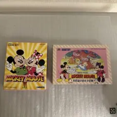 ゲームボーイ　ファミコン　ミッキーマウス(カセット新品同様)