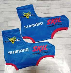 セール！　支給品　シューズカバー　Skil Shimano　スキルシマノ　L　自転車　ロードバイク　サイクルジャージ　