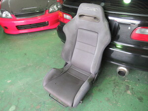 DEEPS★EG6シビックSiRレカロRECARO SR3セミバケ シートレール付き★検)DC2DB8インテグラEG2CR-XフェリオEG9EJ1クーペUS