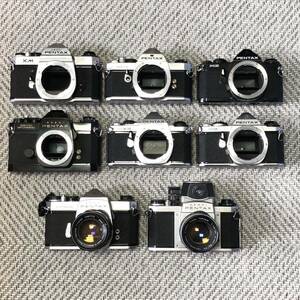 まとめ Pentax ボディ8点 レンズ2点 セット #8245 /MX ME super KM SP M42 Super Takumar ペンタックス フィルムカメラ