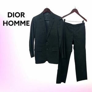 DIOR HOMME ディオールオム 05SS コットン シングル テーラードジャケット＆スラックスパンツ セットアップスーツ 5EH1072084