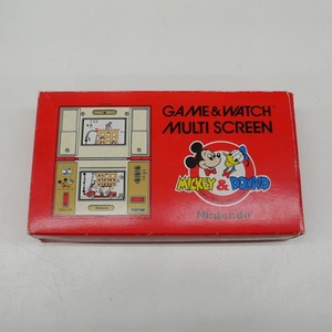 ニンテンドー Nintendo GAME＆WATCH MULTI SCREEN MICKEY＆DONALD 海外版 DM-53