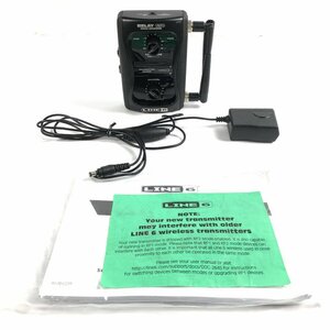 LINE6 ラインシックス RELAY G50 デジタル ギター ワイヤレスレシーバー　説明書類/ACアダプター/アンテナx2付き★現状品【TB】