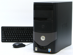 DELL Optiplex 170L-P2800MT ■ Pentium4-2.8/DVDROM/希少OS/動作確認済/WindowsXP デスクトップ