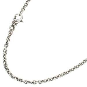 クロムハーツ Chrome Hearts NE CHAIN 24/NEチェーン24inch サイズ:24inch シルバーネックレス 中古 NO05