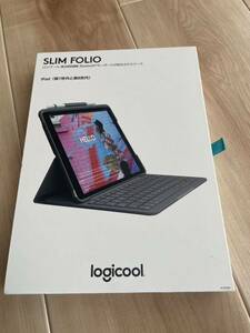 ロジクール SLIM FOLIO iK1055BK （グラファイト）iPad 第7世代、第8世代