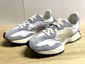 未使用 23cm ニューバランス MS327CG D BLUE new balance