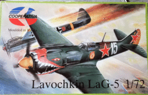 COOPERATIVA/1/72/ソ連空軍ラボーチキンLaG-5戦闘機/未組立品