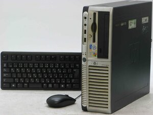 HP Compaq dx6120ST-P3400 ■ Pentium4-3.4/CDROM/Geforce 210/省スペース/希少OS/動作確認済/WindowsXP デスクトップ