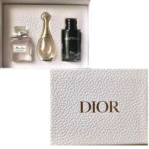 【CU】Dior　ディオール　限定　フレグランス ディスカバリー キット　dior-gift-discoverykit　ジャドール　ミス　ソヴァージュ　トワレ