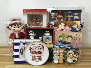 W13●ペコちゃん人形 まとめ12点 クリスマスプレート ひな人形 ペンダントヘッドチャーム オルゴール プルバックカー マグネット 231020