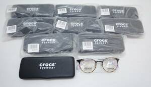 CN6768d 未使用 crocs/クロックス eyewear メガネフレーム CF1013 49□20-140 9点
