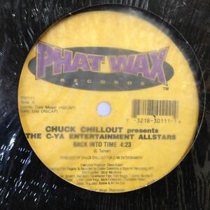 12inchレコード CHUCK CHILLOUT / BACK INTO TIME