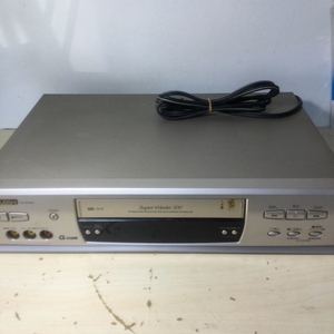 中古 ジャンク MITSUBISHI 三菱 HV-MY2001 VHS ビデオデッキ 2001年製 通電確認済