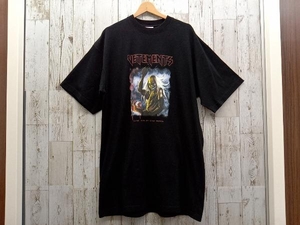 VETEMENTS 半袖Tシャツ UE51TR570B サイズXS ブラック系 オーバーサイズ ヘビーメタルTシャツ ヴェトモン