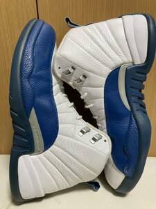 Nike Air Jordan 12 Retro French Blue美中古品。