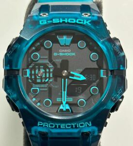 新品未使用品 G-SHOCK カシオ CASIO ジーショック GA-B001G-2AJF Bluetooth スマートフォンリンク搭載　ブルースケルトン