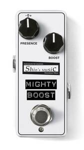 【正規輸入品】Shin’s Music(シンズミュージック) / MIGHTY BOOST Super Natural Booster/Buffer ブースター/バッファー　エフェクター