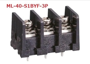 サトーパーツ ML-40-S1BYF-3P　5個　 7.62mmピッチ端子台ーーbox204