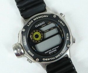 I042904【ヴィンテージ時計】カシオ ログメモリー CASIO LOGMEMORY DEPTHMETER 982 DEP-510 350112