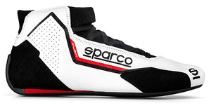 SPARCO（スパルコ） レーシングシューズ X-LIGHT ホワイトxブラック 42サイズ（27.0cm）FIA 8856-2018