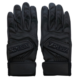 在庫処分【xanax】ザナックス バッテイング手袋両手用bbg-63 ブラック Sサイズ(22cm～23cm)