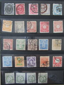 ★日本、琉球の古い切手　使用済み　約320枚★