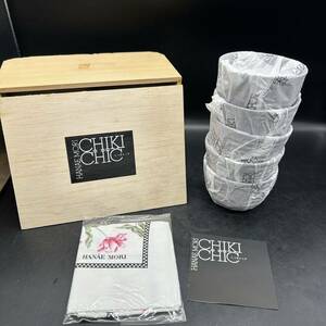 HANAE MORI ハナエモリ　森花惠 CHIKI CHIC お椀 木製 汁椀揃 K6